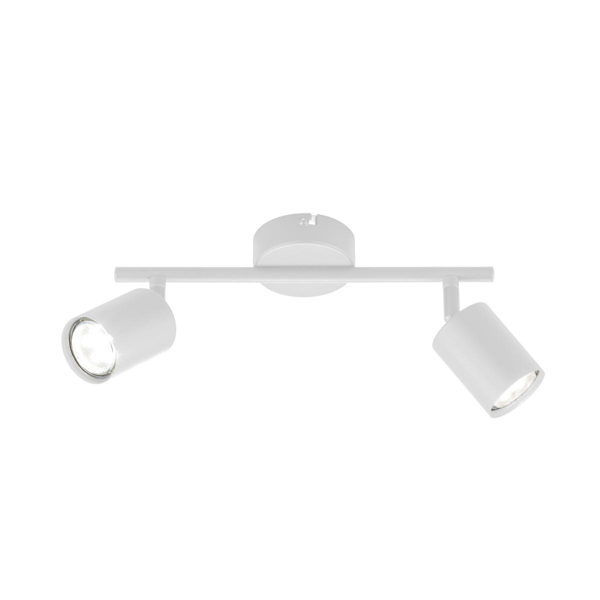 TAKLAMPA Vano  - vit/sandfärgad, Design, metall (8/30cm) - Fischer & Honsel