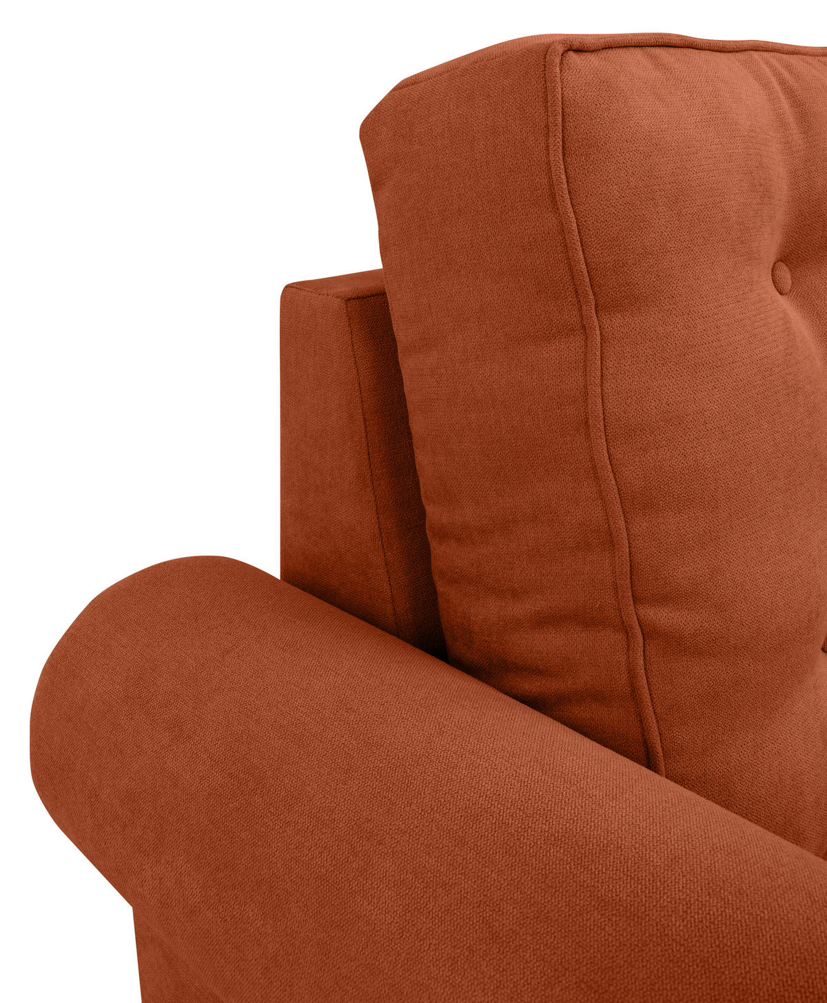 SESSEL in Terracotta  - Buchefarben/Terracotta, Design, Holz/Textil (93/89/82cm) - MID.YOU