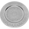 DEKOTELLER - Silberfarben, LIFESTYLE, Metall (35/1cm) - Ambia Home