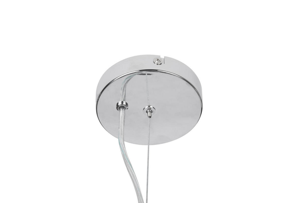 LED FÜGGŐLÁMPA 60/180 cm  - fekete, Design, fém (60/180cm) - Ambiente
