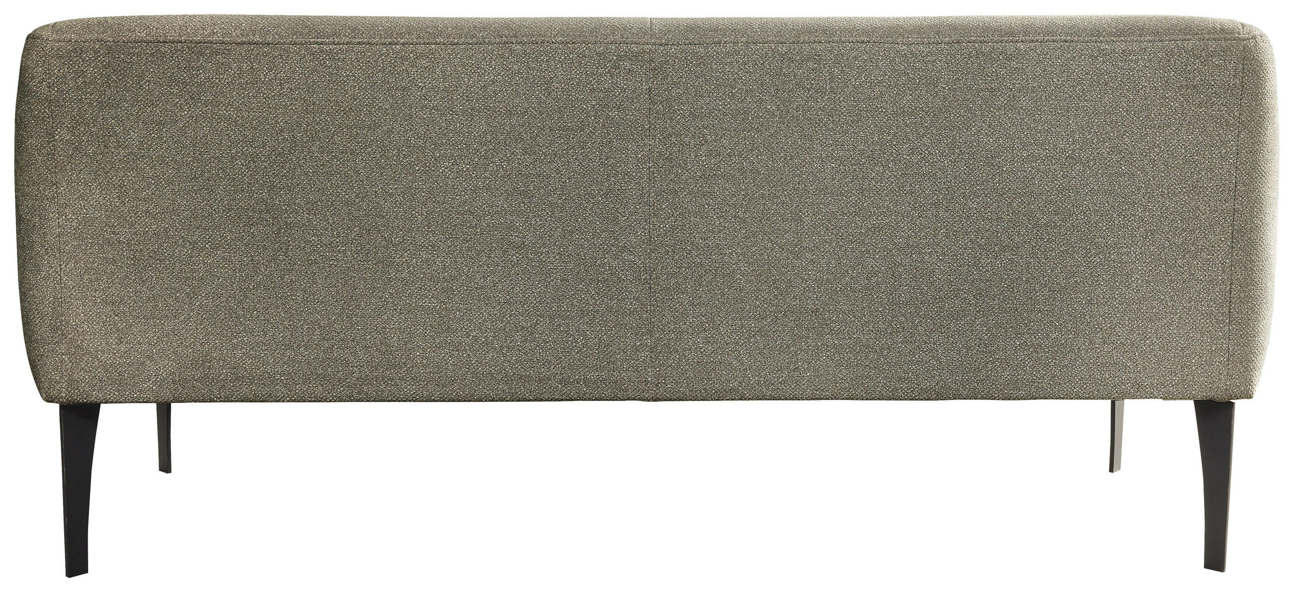 SITZBANK 177/85/72 cm Webstoff Hellgrün Metall  - Schwarz/Hellgrün, KONVENTIONELL, Textil/Metall (177/85/72cm) - Moderano