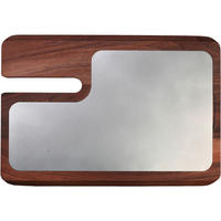 DESKA ZA REZANJE - barve bukve, Basics, kovina/les (29/20,5/2,5cm) - BERKEL