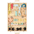 KINDER-WERKZEUGKOFFER  - Multicolor, Basics, Holz/Holzwerkstoff (31,5/23,5/5,9cm) - My Baby Lou