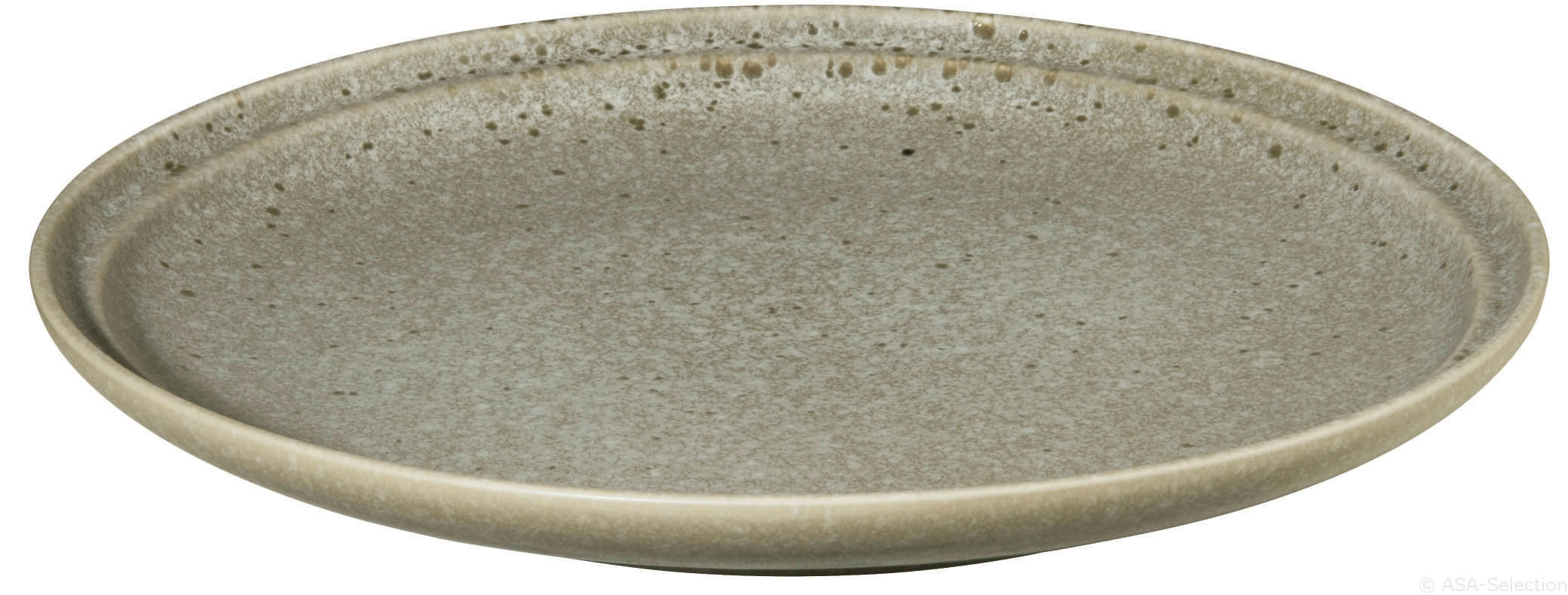 SPEISETELLER Braun, Grau, Beige 26/2,32 cm Nesuto - Beige/Braun, Basics, Keramik (26/2,32cm) - ASA