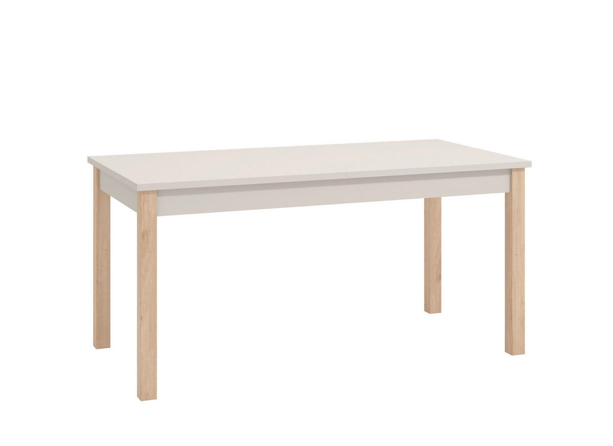 JEDÁLENSKÝ STÔL, kašmírová, dub artisan, 160/77/80 cm - kašmírová/dub artisan, Basics, kompozitné drevo (160/77/80cm) - Hom`in