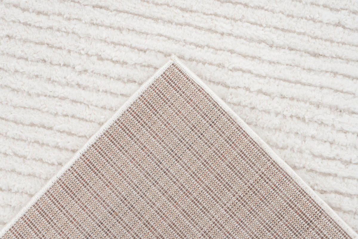 FLACHWEBETEPPICH 200/290 cm Elfenbein rechteckig  - Elfenbein, Basics, Textil (200/290cm) - Kayoom