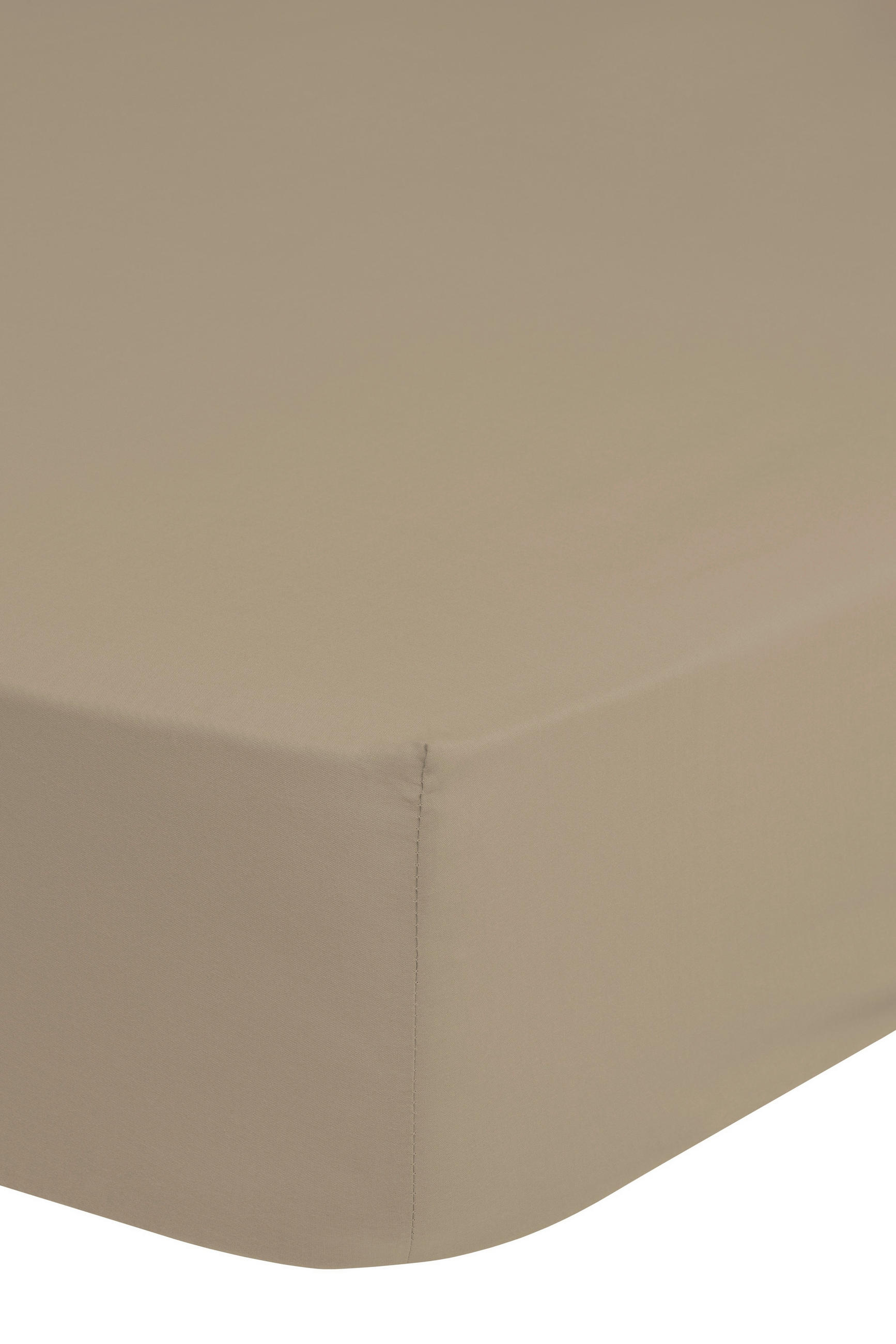 SPANNBETTTUCH Good Morning Jersey uni Jersey 160-180/200 cm  - Sandfarben, Basics, Textil (160-180/200cm) - MID.YOU