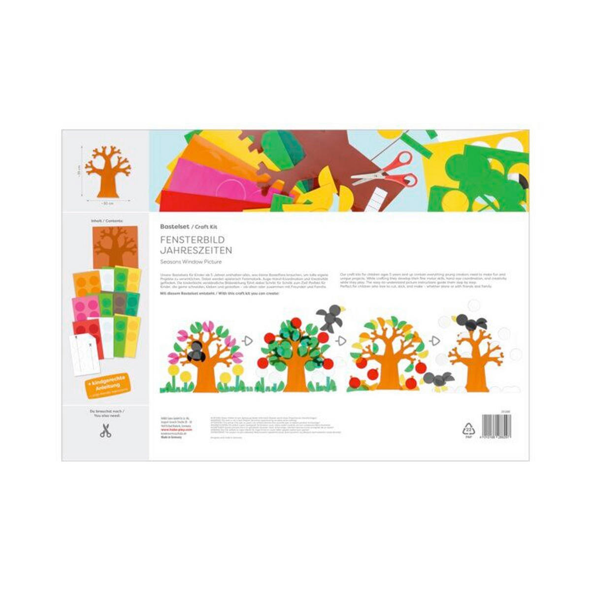 BASTELSET - Multicolor, Basics, Papier (3,5/1,0/50,0cm) - Haba