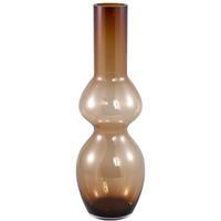 VAZA    steklo  - rjava, Basics, steklo (18/18/55cm)
