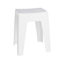 BADHOCKER - Weiß, KONVENTIONELL, Kunststoff (38/47/32cm) - Wenko