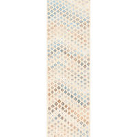 LÄUFER Ondea Zigira 80/250 cm  in Creme, Pastellblau, Cognac  - Pastellblau/Cognac, Trend, Kunststoff/Textil (80/250cm) - Lindorug