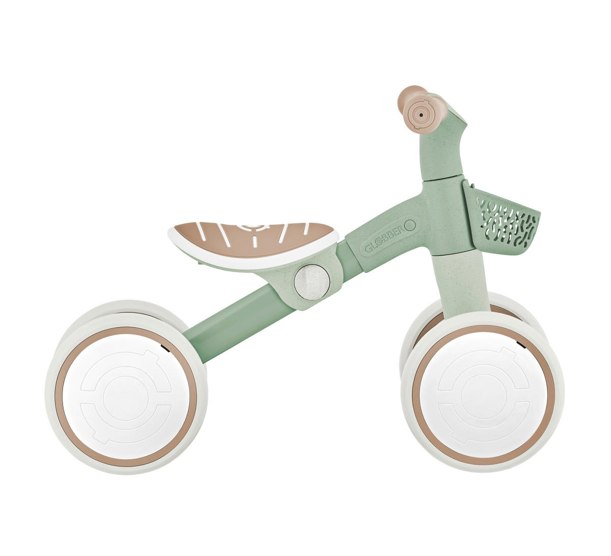 LAUFRAD LEARNING BIKE ECO  - Salbeigrün, Basics, Kunststoff (57.9/22.7/42.1cm) - GLOBBER