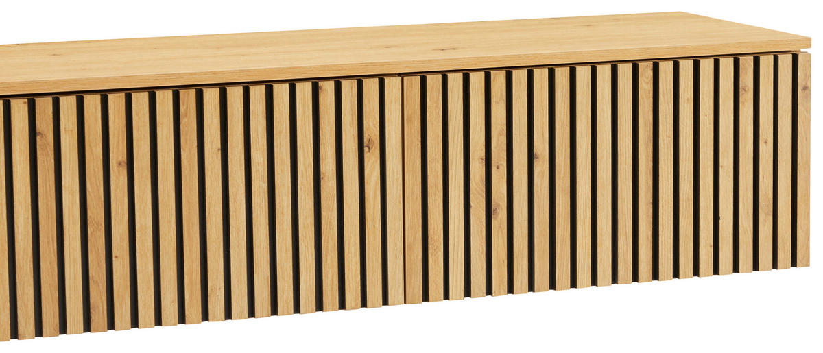 LOWBOARD  237/31,5/40 cm  hängend  - Hellgrau/Eiche Artisan, MODERN, Holzwerkstoff/Kunststoff (237/31,5/40cm) - Xora