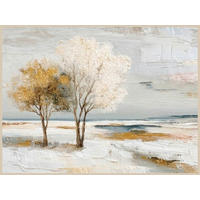 METALLBILD Landschaft & Natur  - Multicolor, Basics, Metall (60/80/4cm) - Euroart