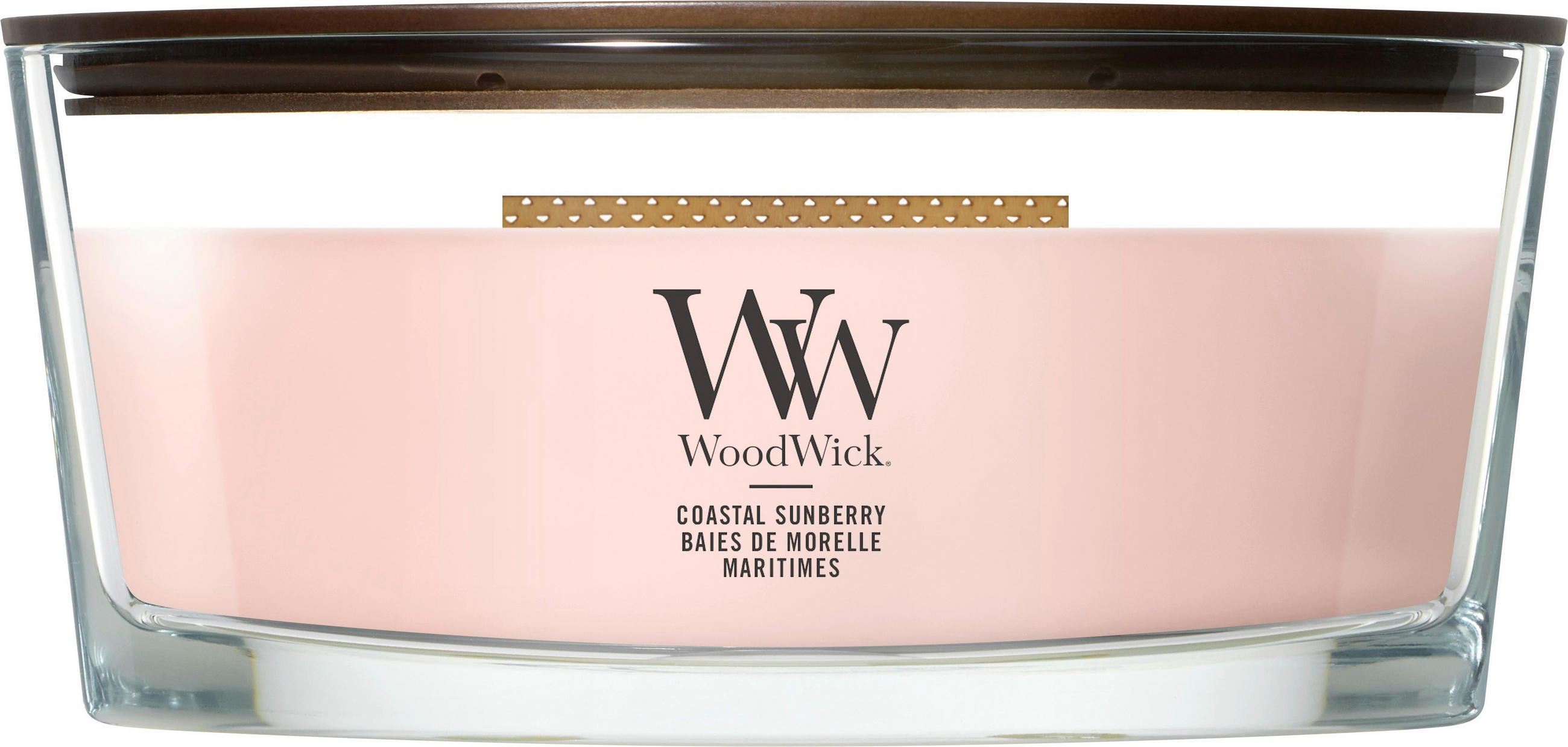 ILLATGYERTYA - világos rózsaszín, Basics, paraffin (19/9/12cm) - WoodWick