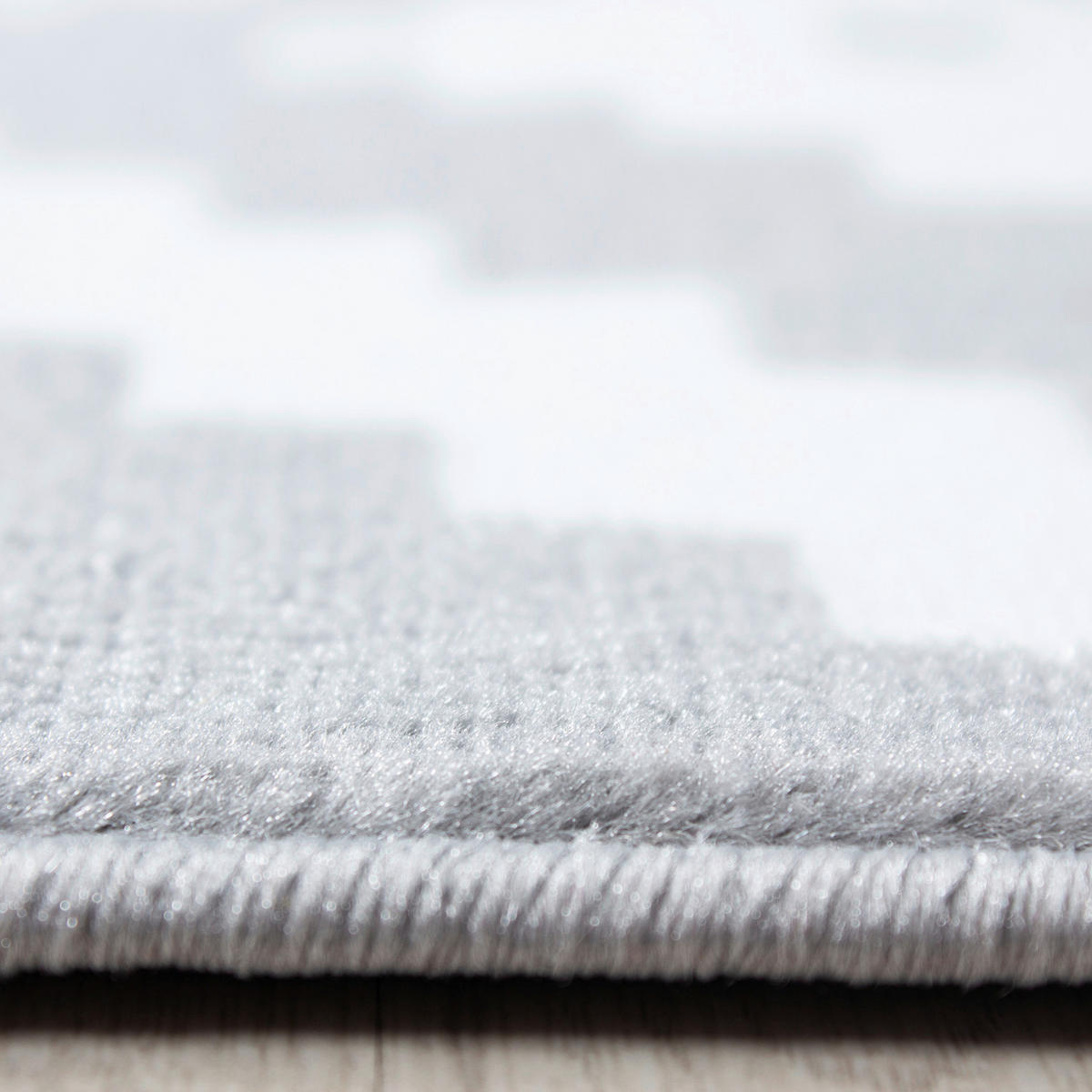 WEBTEPPICH 200/290 cm Plus Grey Grau  - Grau, KONVENTIONELL, Textil (200/290cm) - Novel