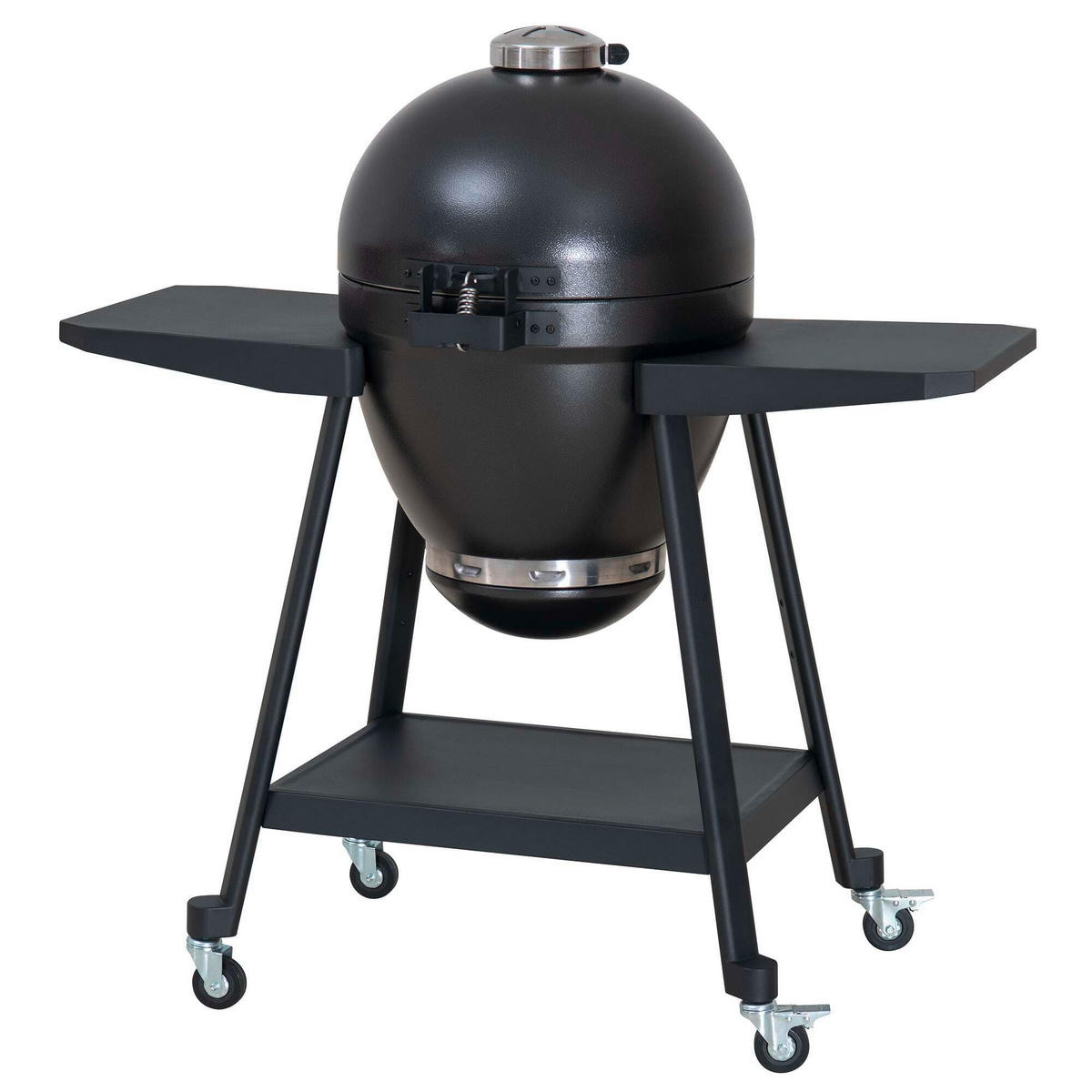 HOLZKOHLEGRILL - Schwarz, Basics, Metall (115/118/65cm) - Modante