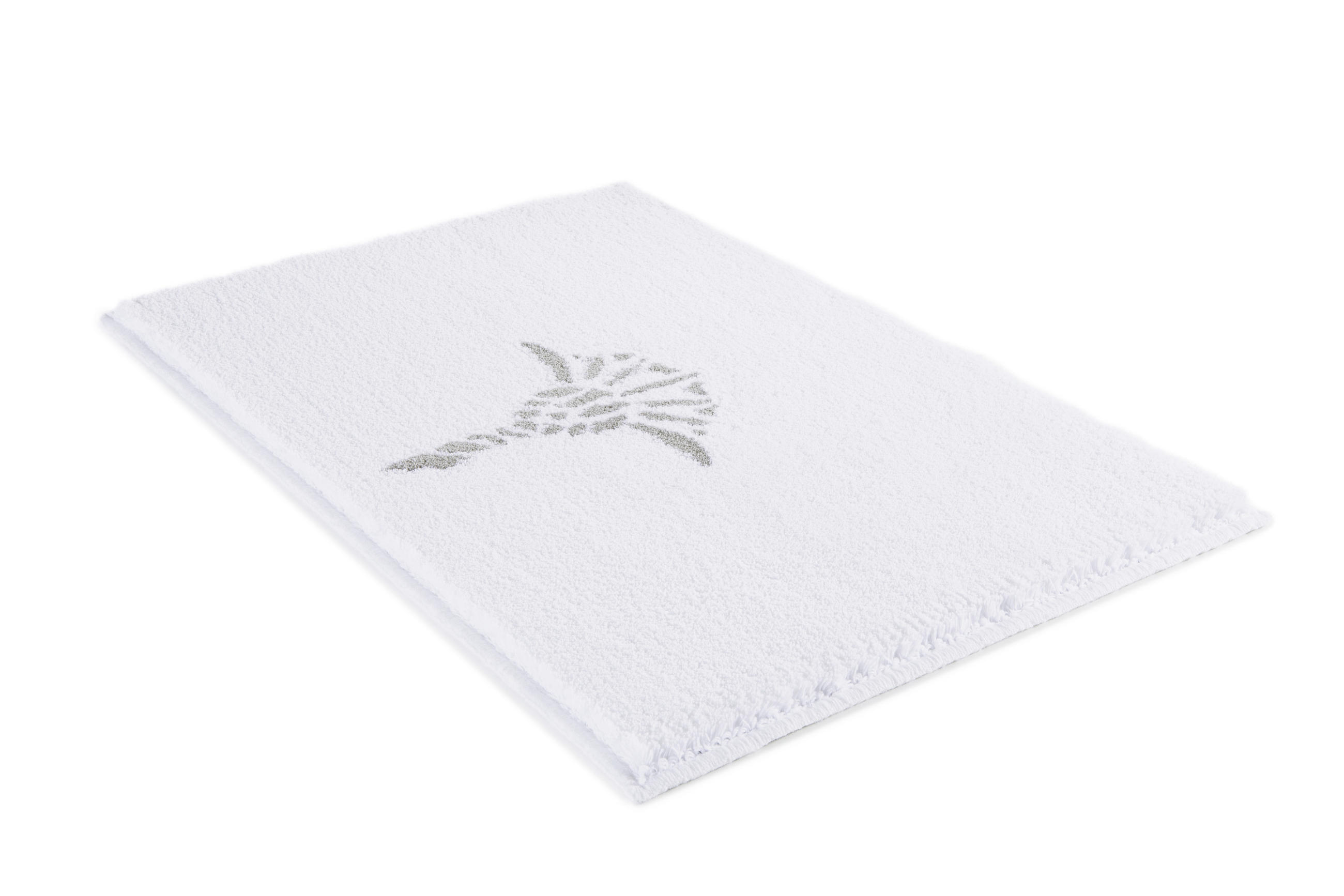 BADTEPPICH Weiß 60/90 cm  - Weiß, Design, Kunststoff/Textil (60/90cm) - Joop!