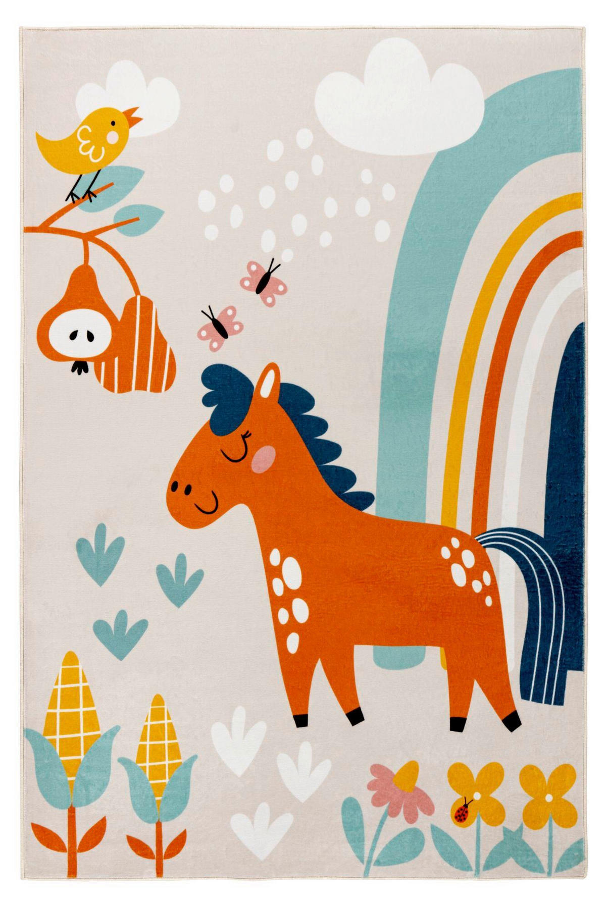 FLACHWEBETEPPICH 160/230 cm Multicolor  - Multicolor, Basics, Textil (160/230cm) - Kayoom