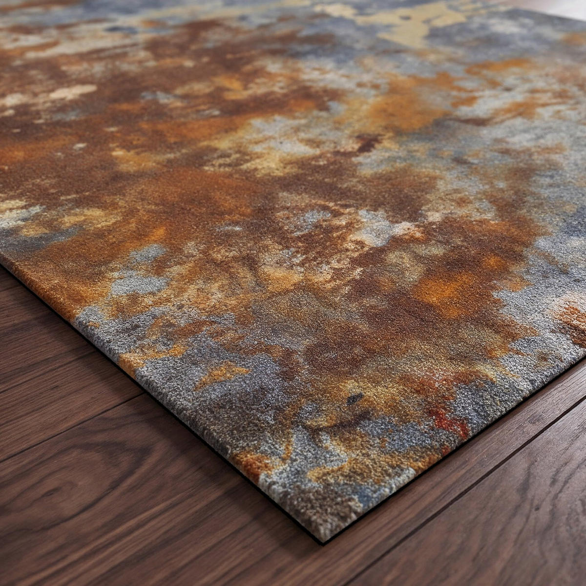 KÜCHENLÄUFER 60/150 cm Essenza Rusty metal Multicolor  - Multicolor, Design, Kunststoff/Textil (60/150cm) - Esposa