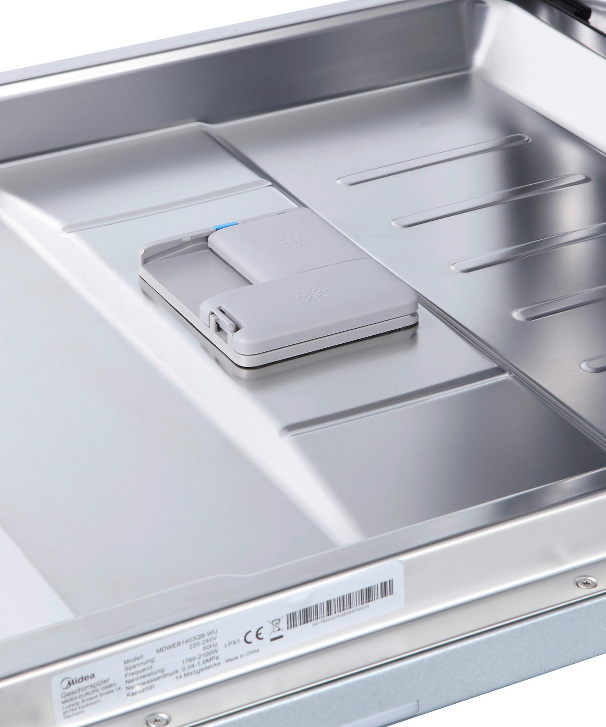 GESCHIRRSPÜLER MDWEB1403QB-WB  - Silberfarben, Basics, Metall (59,8/81,5/57cm) - Midea