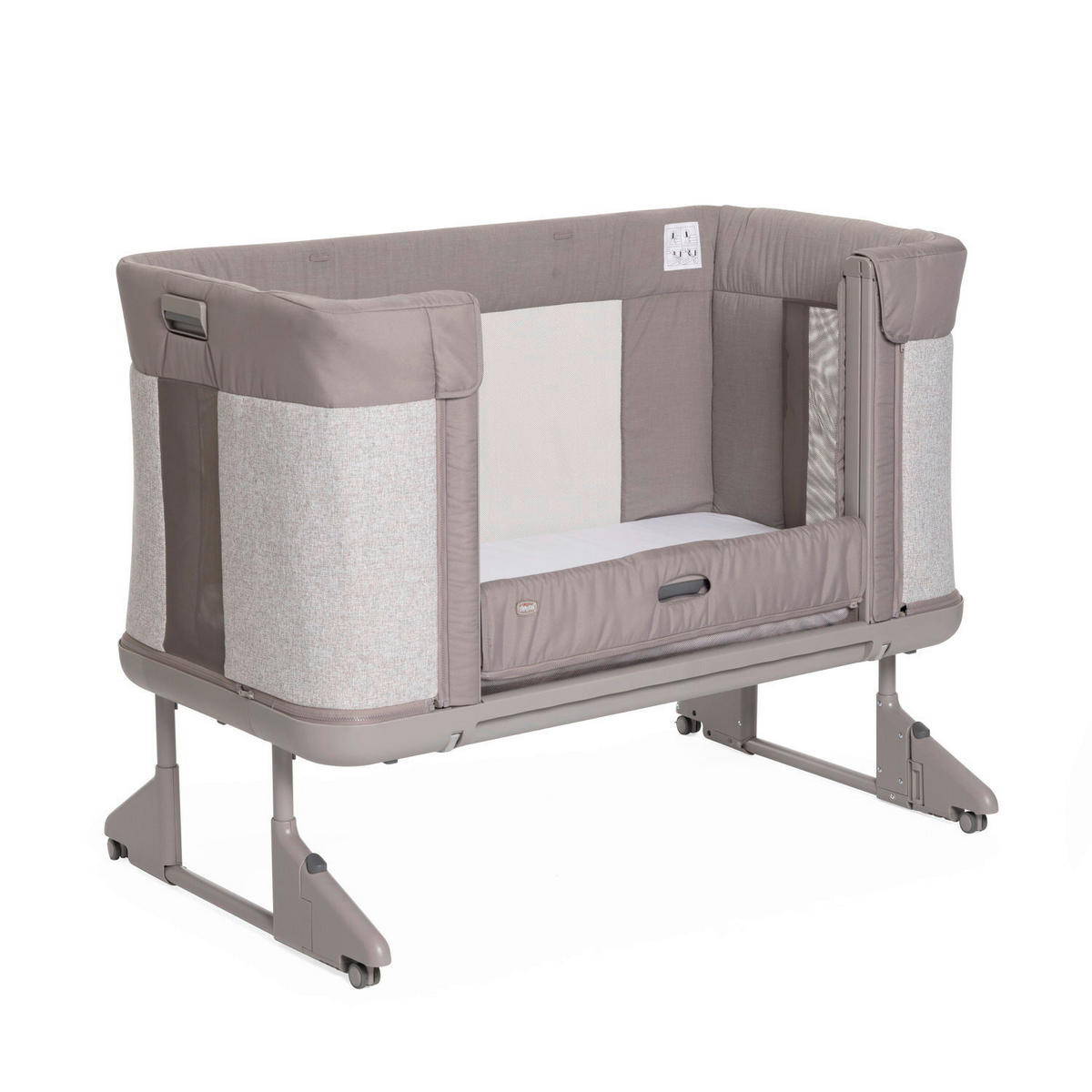 BEISTELLBETT Next2me Forever  - Beige, Basics (121/91,1/108,2/73,8cm) - Chicco