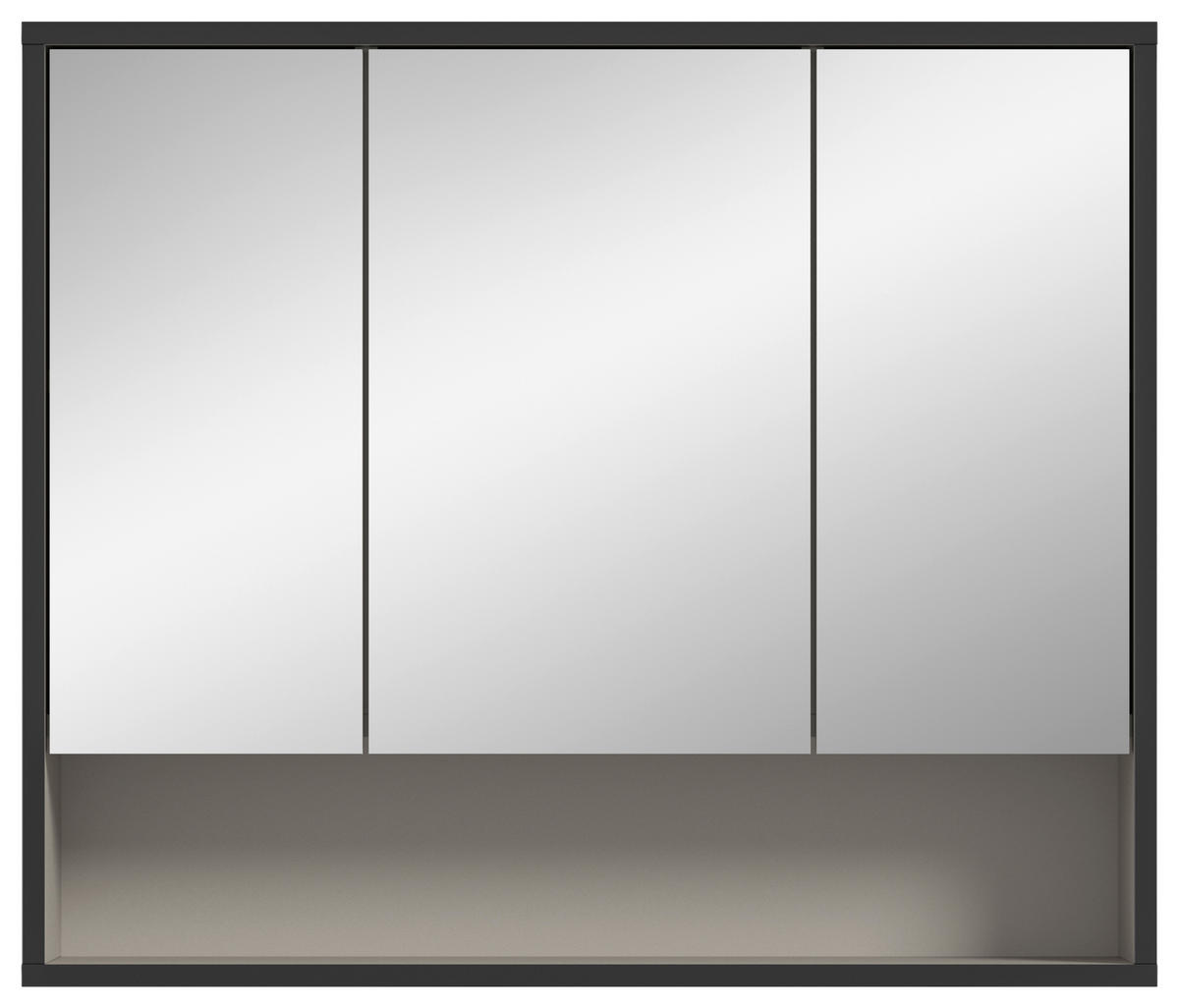 SPIEGELSCHRANK 80/68/19 cm  - Kaschmir, MODERN, Holzwerkstoff/Metall (80/68/19cm) - MID.YOU