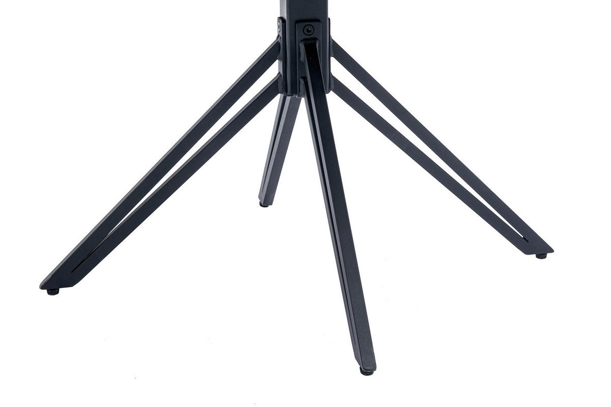 DREHSTUHL  in Samt Grau  - Schwarz/Grau, MODERN, Textil/Metall (59/83/60cm) - Livetastic