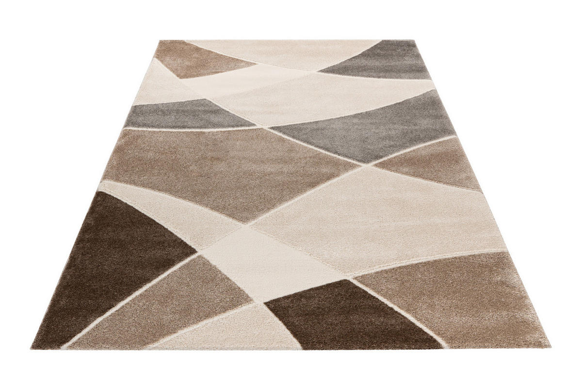 FLACHWEBETEPPICH 120/170 cm My Frisco Taupe  - Taupe, Basics, Textil (120/170cm) - Obsession