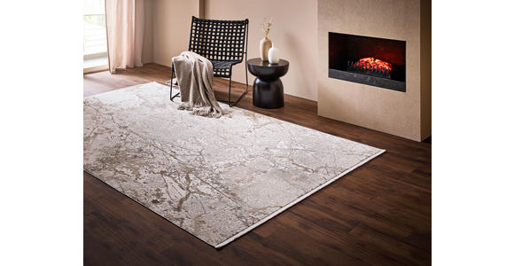 VINTAGE-TEPPICH 133/190 cm AMANDA PLUS FABIA Beige  - Beige, Design, Textil (133/190cm) - Dieter Knoll