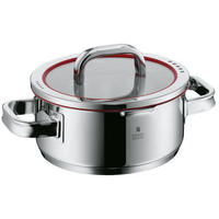 PLITKA ŠERPA  2,5 l  - boja nerđajućeg čelika/crvena, Osnovno, metal/plastika (20cm) - WMF