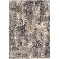 TEPPICH 155/230 cm Elarion Grau, Dunkelgrau, Beige  - Dunkelgrau/Beige, Design, Textil (155/230cm) - Novel