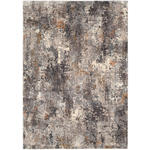 WEBTEPPICH 155/230 cm Elarion Grau, Dunkelgrau, Beige  - Dunkelgrau/Beige, Design, Textil (155/230cm) - Novel