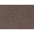 WOHNLANDSCHAFT in Mikrofaser Hellbraun  - Chromfarben/Hellbraun, Design, Kunststoff/Textil (211/350/204cm) - Xora