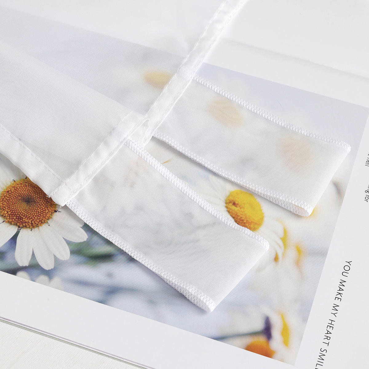 FALTROLLO  transparent  140/140 cm    - Weiß Hochglanz, Basics, Textil (140/140cm) - Joyswahl
