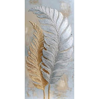 METALLBILD Pflanzen  - Multicolor, Basics, Metall (30/60/2cm) - Euroart