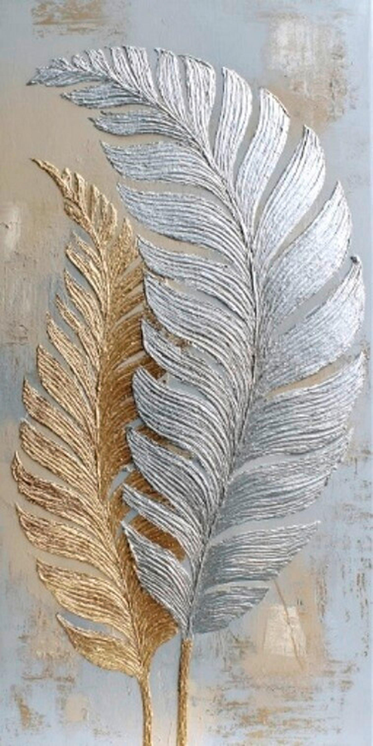 METALLBILD Pflanzen  - Multicolor, Basics, Metall (30/60/2cm) - Euroart