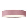 DECKENLEUCHTE Drum 50/10 cm   - Pink, Design, Kunststoff/Textil (50/10cm) - Searchlight