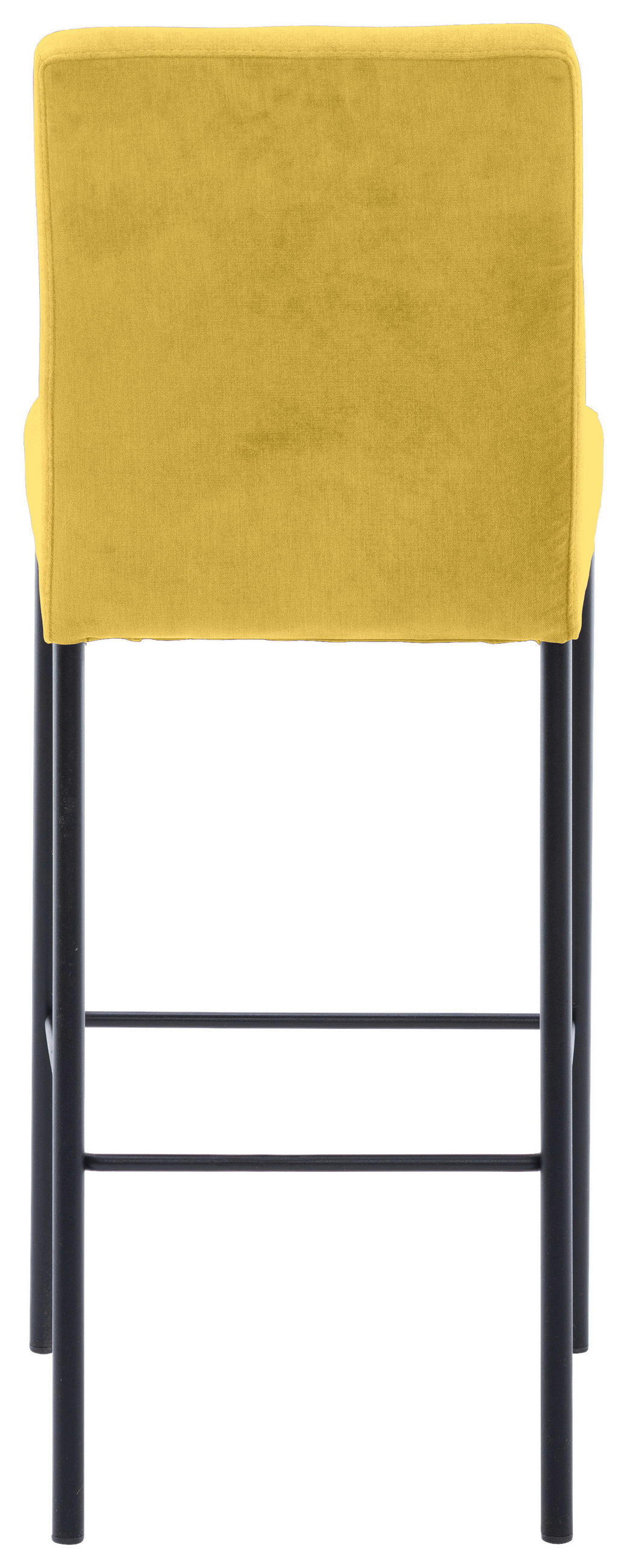 BAROVÁ ŽIDLE, žlutá, černá - černá/žlutá, Design, kov/textil (46/91/61cm) - Xora