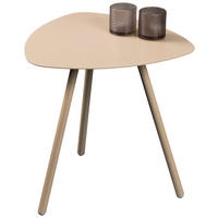 PRÍRUČNÝ STOLÍK, krémová - krémová, Design, kov (50/50/50cm) - Xora