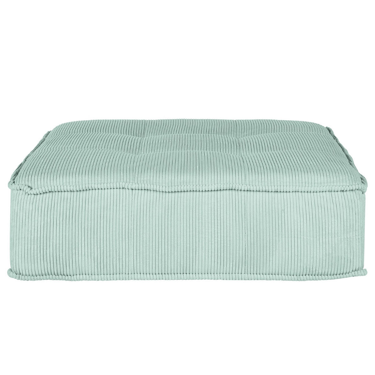 SITZKISSEN    - Weiss, Modern, Textil (128/40/128cm) - Trendmanufaktur