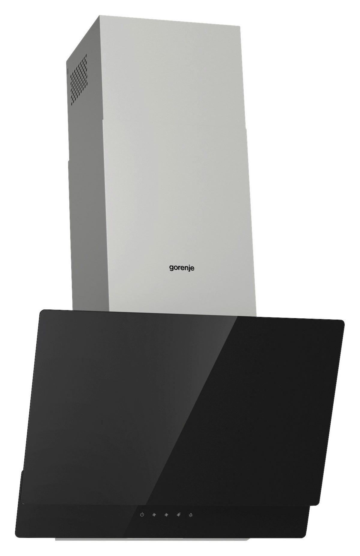 DUNSTABZUGSHAUBE WHI 649 EXBG  - Edelstahlfarben/Schwarz, Basics, Glas/Metall (60/38/33,5cm) - Gorenje
