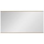 WANDSPIEGEL 160/60/2 cm    in rechteckig  - Klar/Eiche Bianco, Design, Glas/Holzwerkstoff (160/60/2cm) - Dieter Knoll