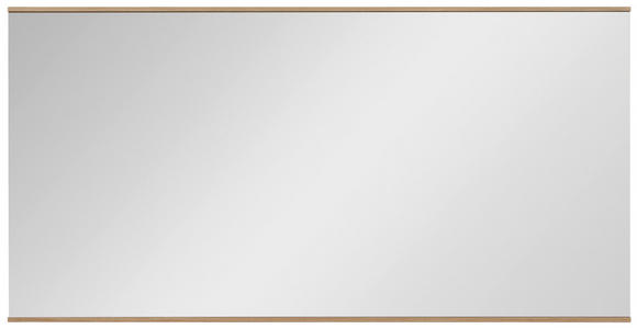 WANDSPIEGEL 160/60/2 cm    in rechteckig  - Klar/Eiche Bianco, Design, Glas/Holzwerkstoff (160/60/2cm) - Dieter Knoll
