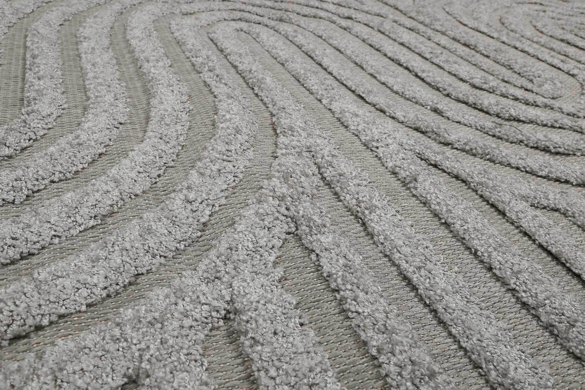 OUTDOORTEPPICH 80/150 cm Miles Grau  - Grau, KONVENTIONELL, Textil (80/150cm) - Esprit