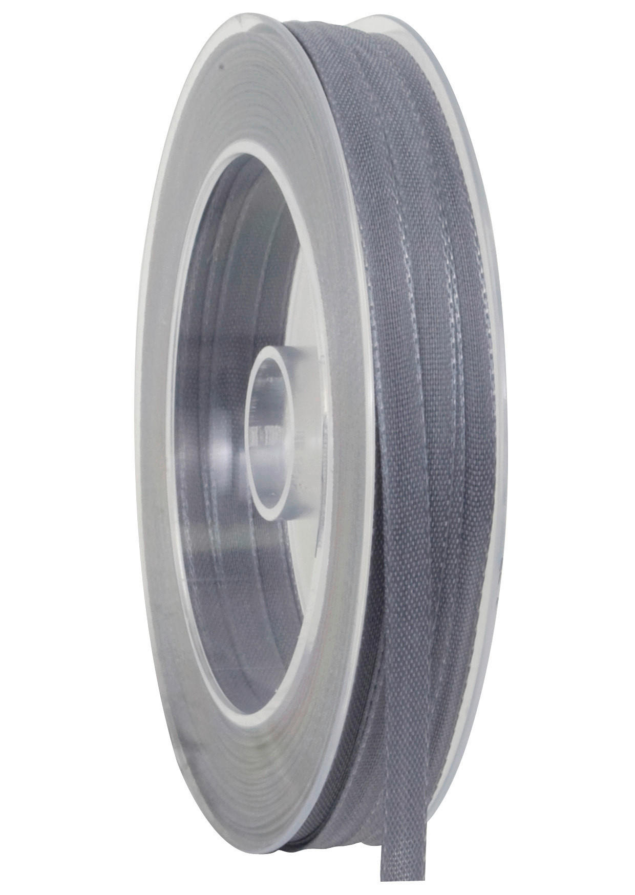 GESCHENKBAND  - Silberfarben, Basics, Kunststoff (0,6cm)