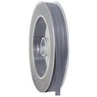GESCHENKBAND  - Silberfarben, Basics, Kunststoff (0,6cm)