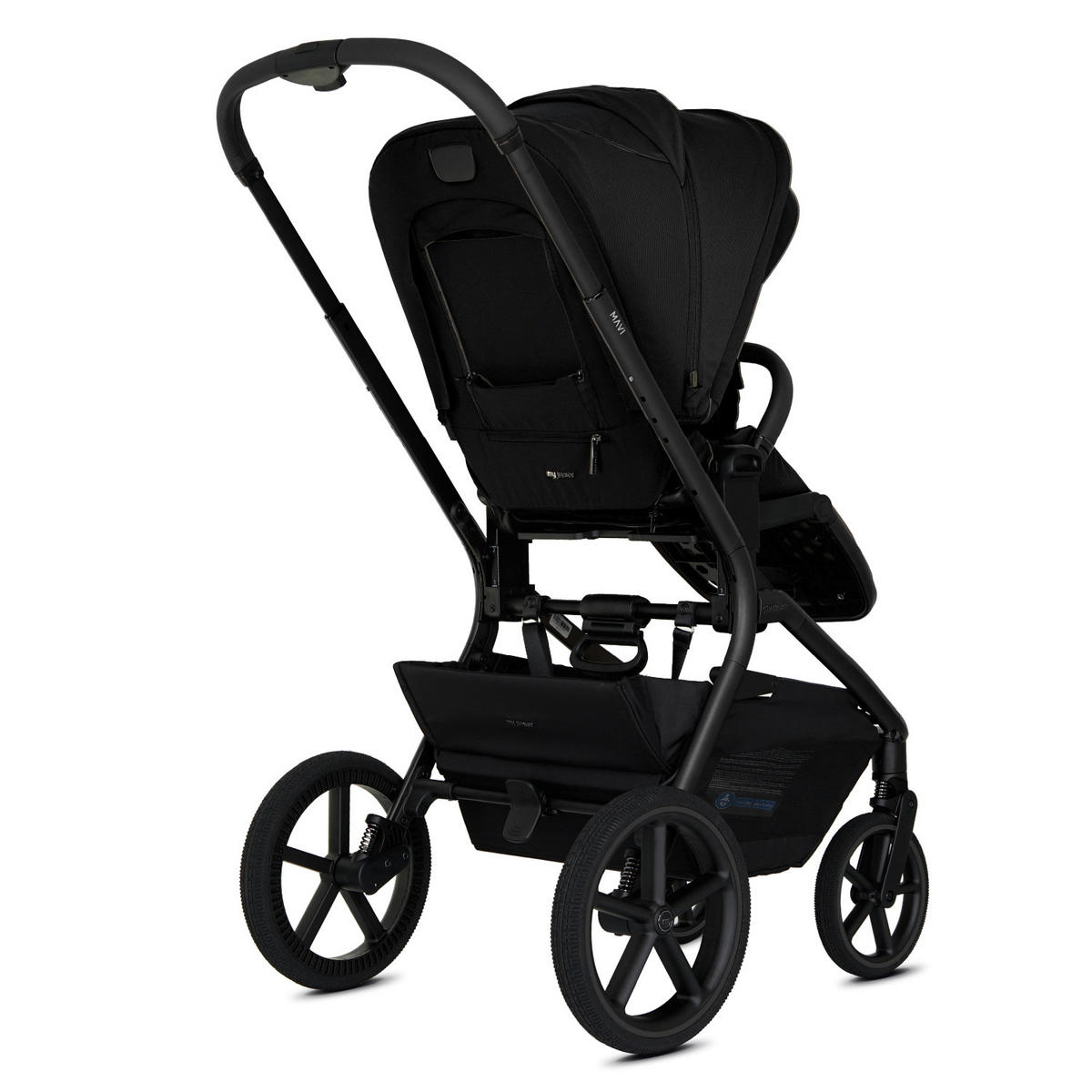 KOMBIKINDERWAGEN Mavi  - Schwarz, Trend, Textil/Metall (92/55/110,5cm)