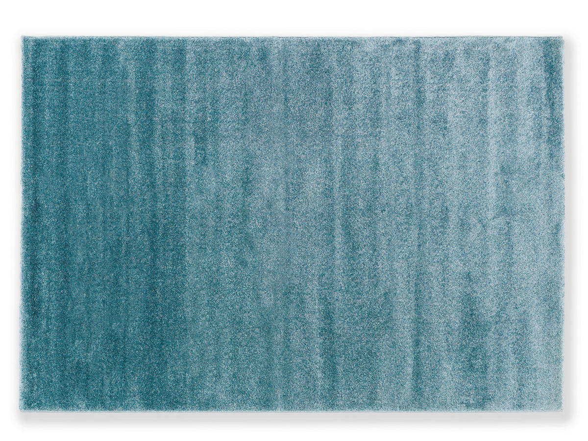 HOCHFLORTEPPICH 80/150 cm Pure Türkis  - Türkis, KONVENTIONELL, Textil (80/150cm) - Schöner Wohnen