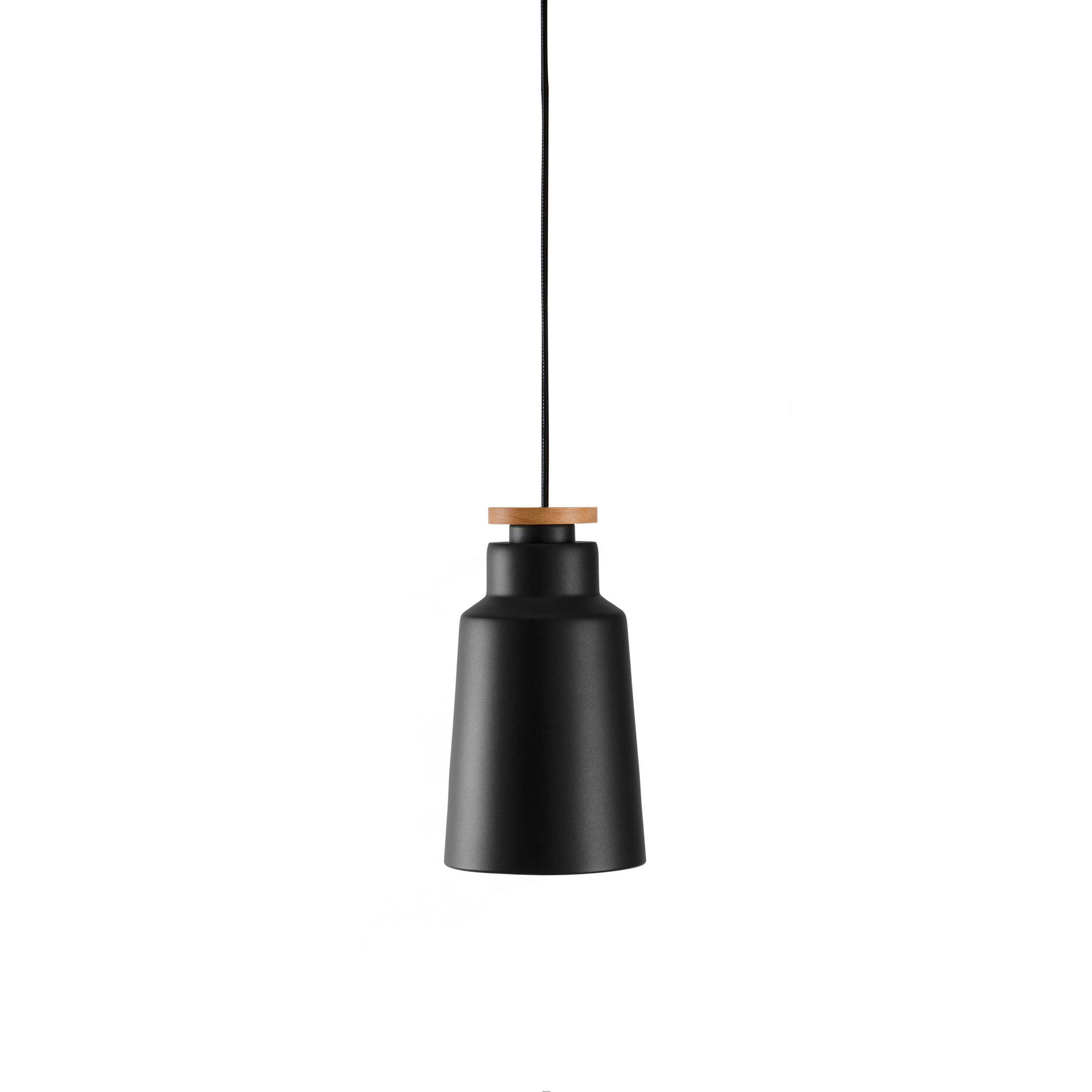 HÄNGELEUCHTE Street 16/28,5 cm   - Schwarz, Basics, Holz/Metall (16/28,5cm) - Belid